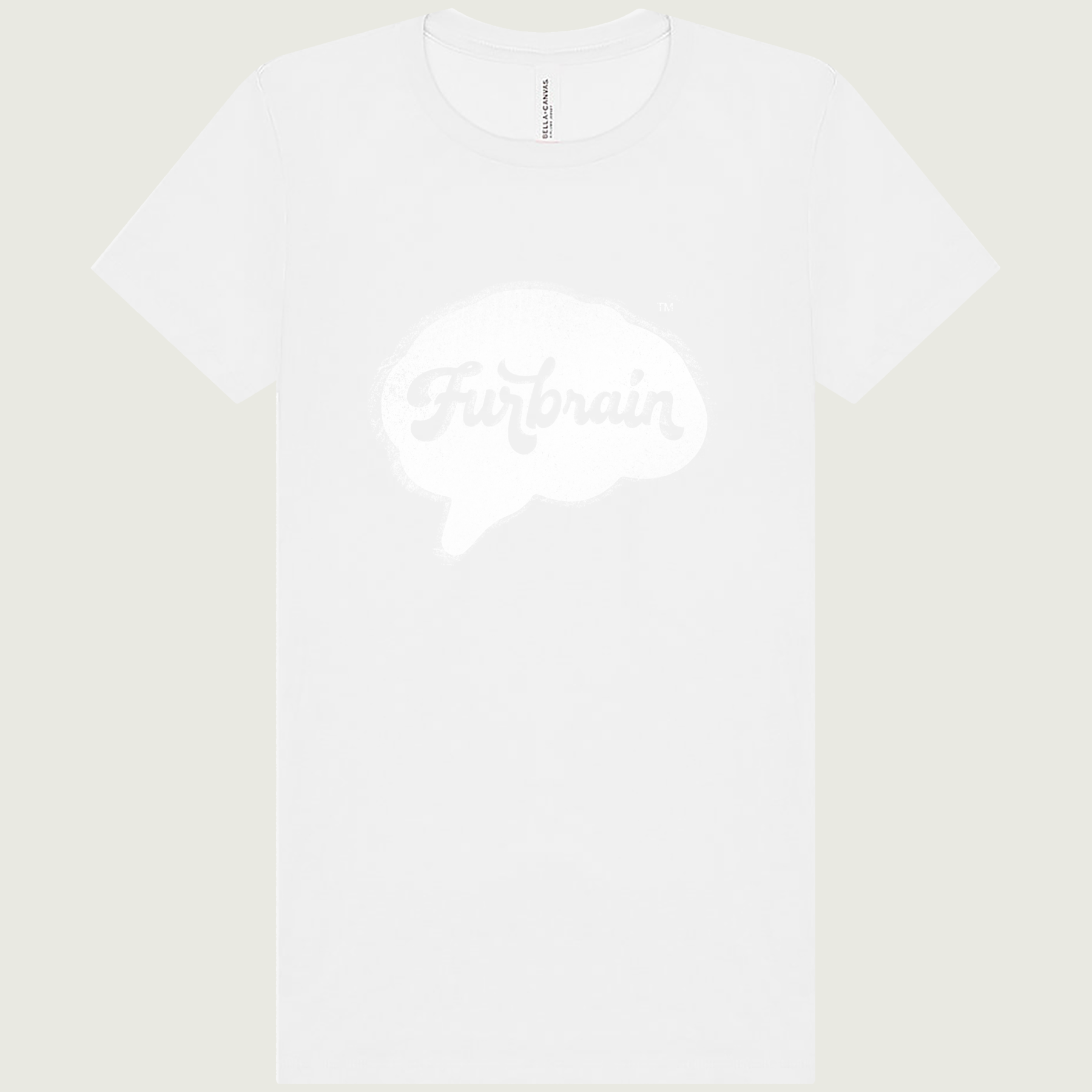 White Blurbrain / Women's Heather T-shirt