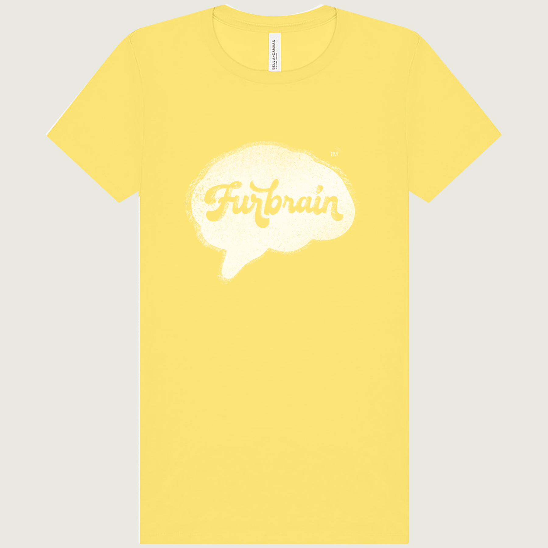 White Blurbrain / Women's Heather T-shirt